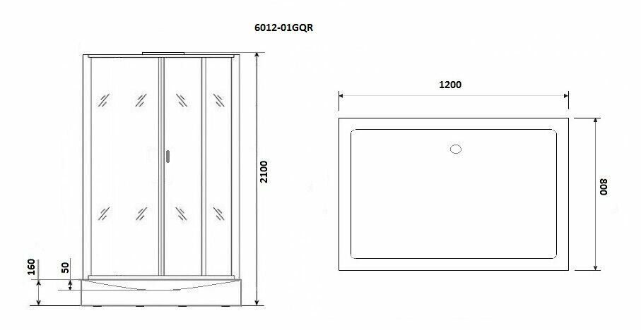 Сборка душевой кабины тира 850 на 850