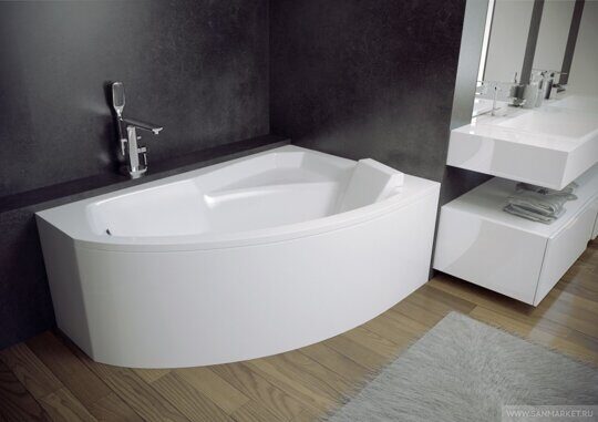 Ванна BESCO RIMA 130x85 P