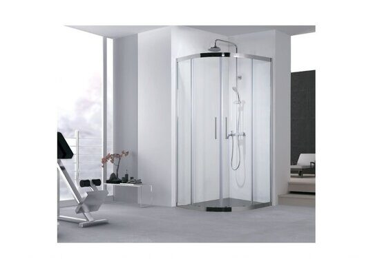 Душевой уголок Aquanet Delta NPE2142 100x100, R550, прозрачное стекло