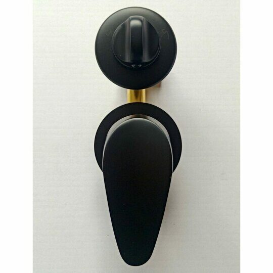 Душевая кабина Frank F400/2 Black высокий поддон