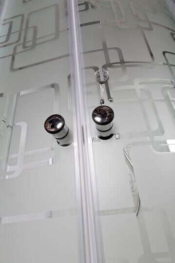 Душевая кабина Dto EM1512L LED с гидромассажем